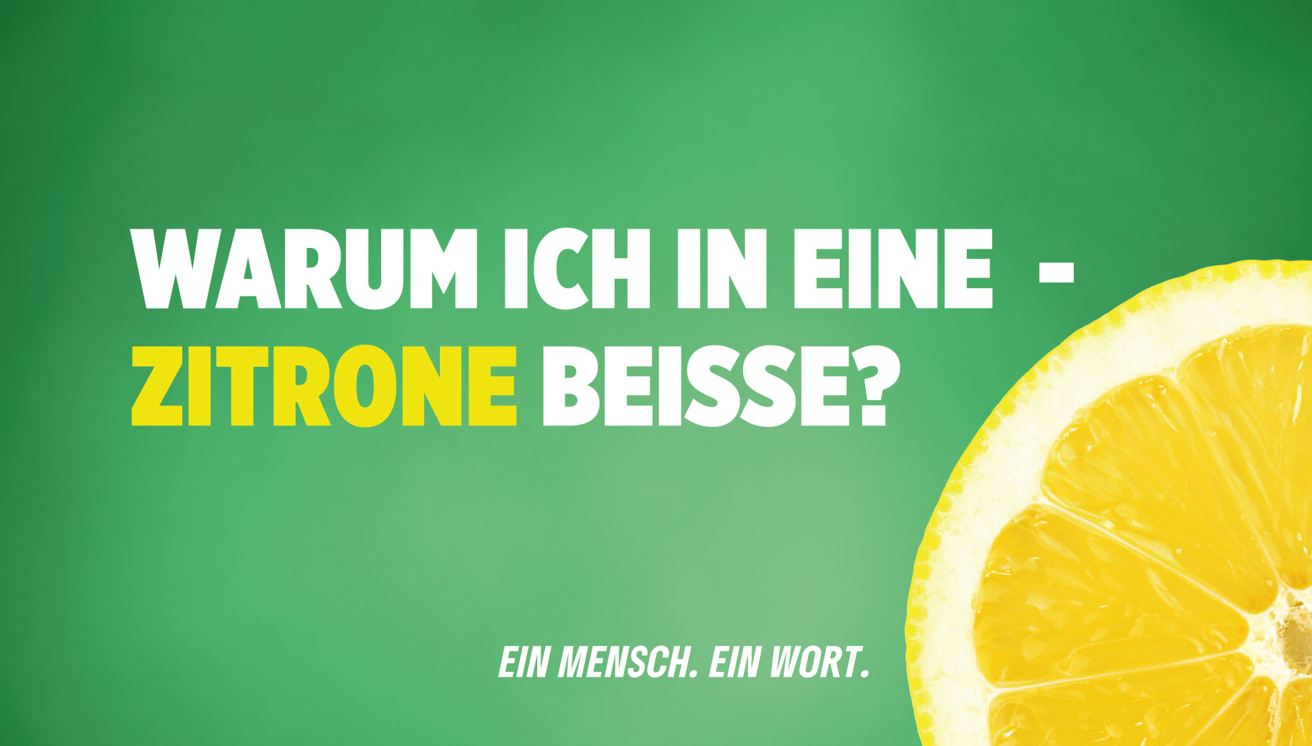 Blogbeitrag: Warum beiße ich in eine Zitrone? Die #LemonChallengeMECFS erklärt
