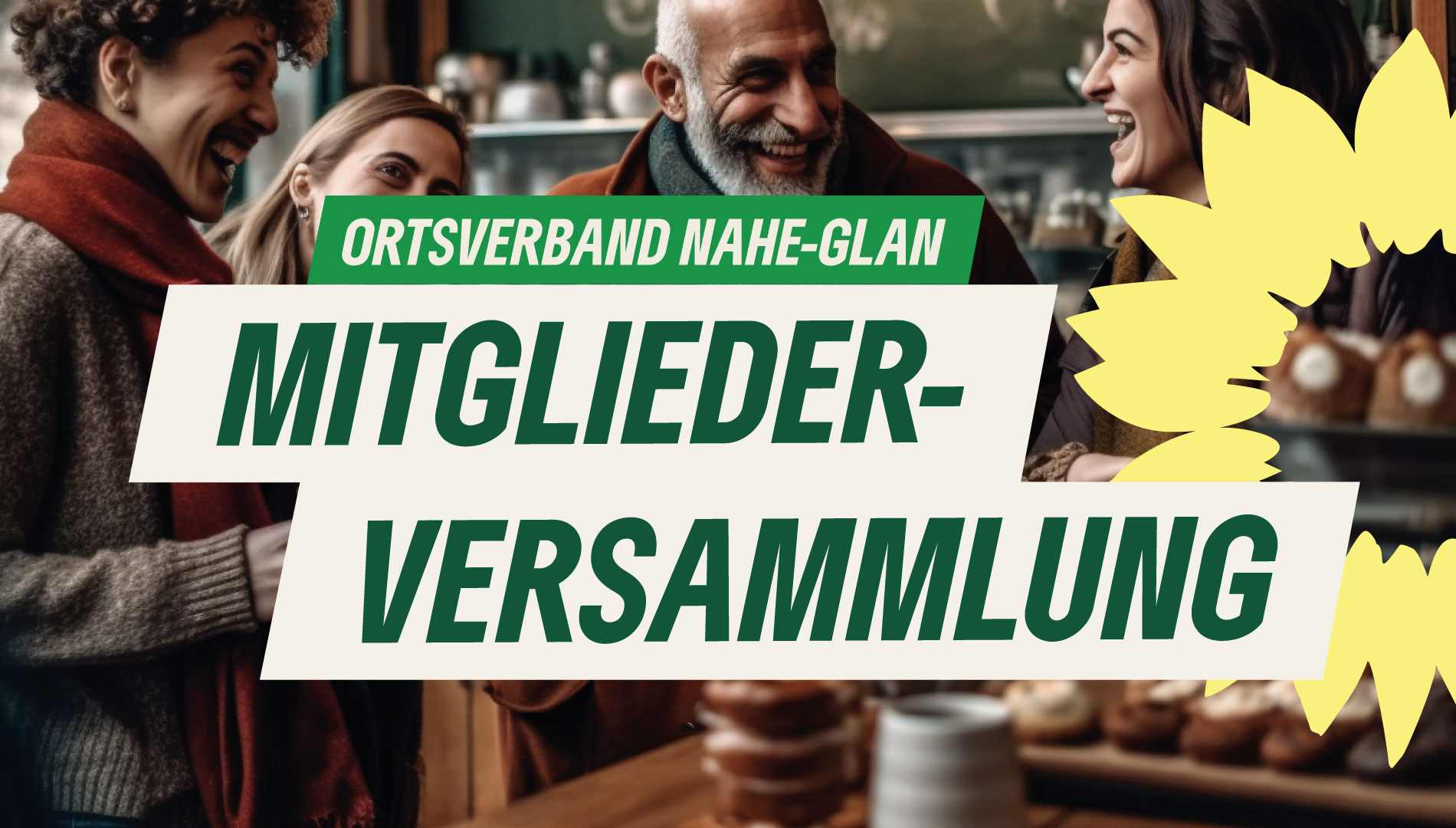 Die GRÜNEN Nahe-Glan rufen zur Mitgliederversammlung